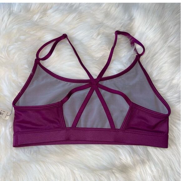 Victoria’s Secret VSX Sport Bra Wire free Unlined Shiny. Size Small. NWT - Picture 12 of 13